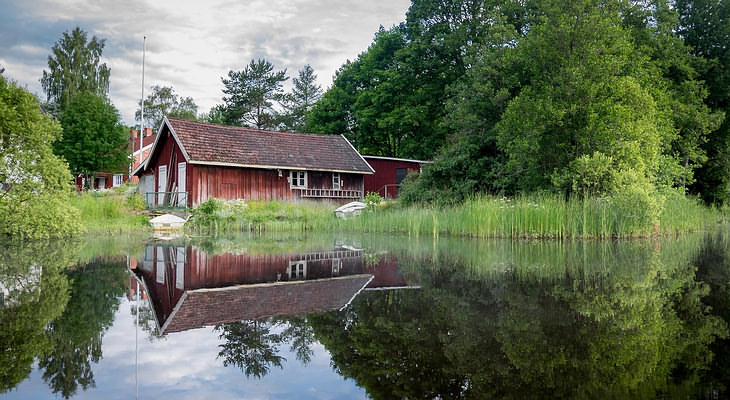 Ferienhaus am See in Schweden - Bild: 1030945